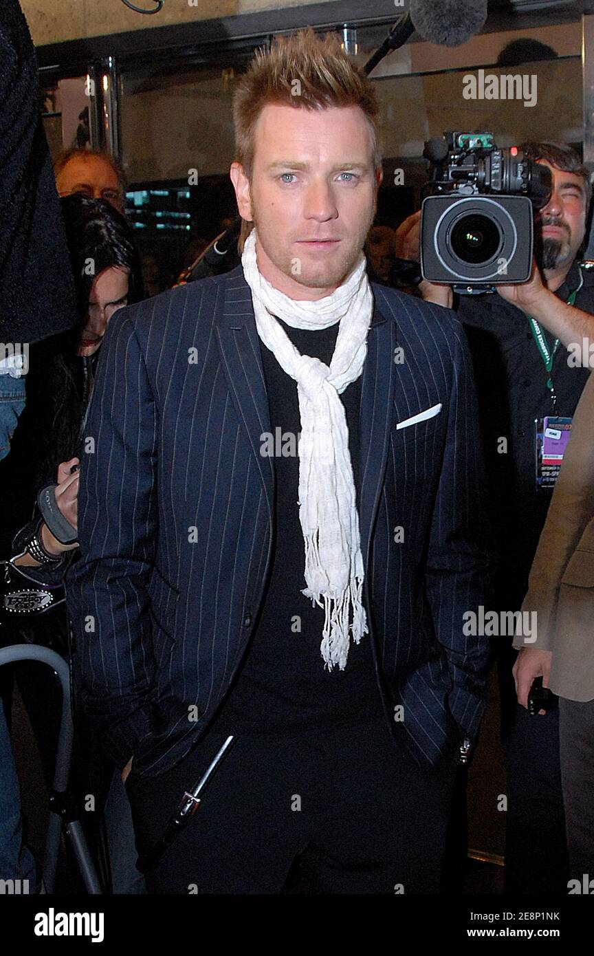 Actor Ewan McGregor attends the premiere of 'Cassandra's Dream' at the Roy Thomsen Hall at The 32nd Annual Toronto International Film Festival in Toronto, Canada on September 11, 2007. (Pictured:Ewan McGregor) Photo by Olivier Douliery/ABACAUSA.COM Stock Photo