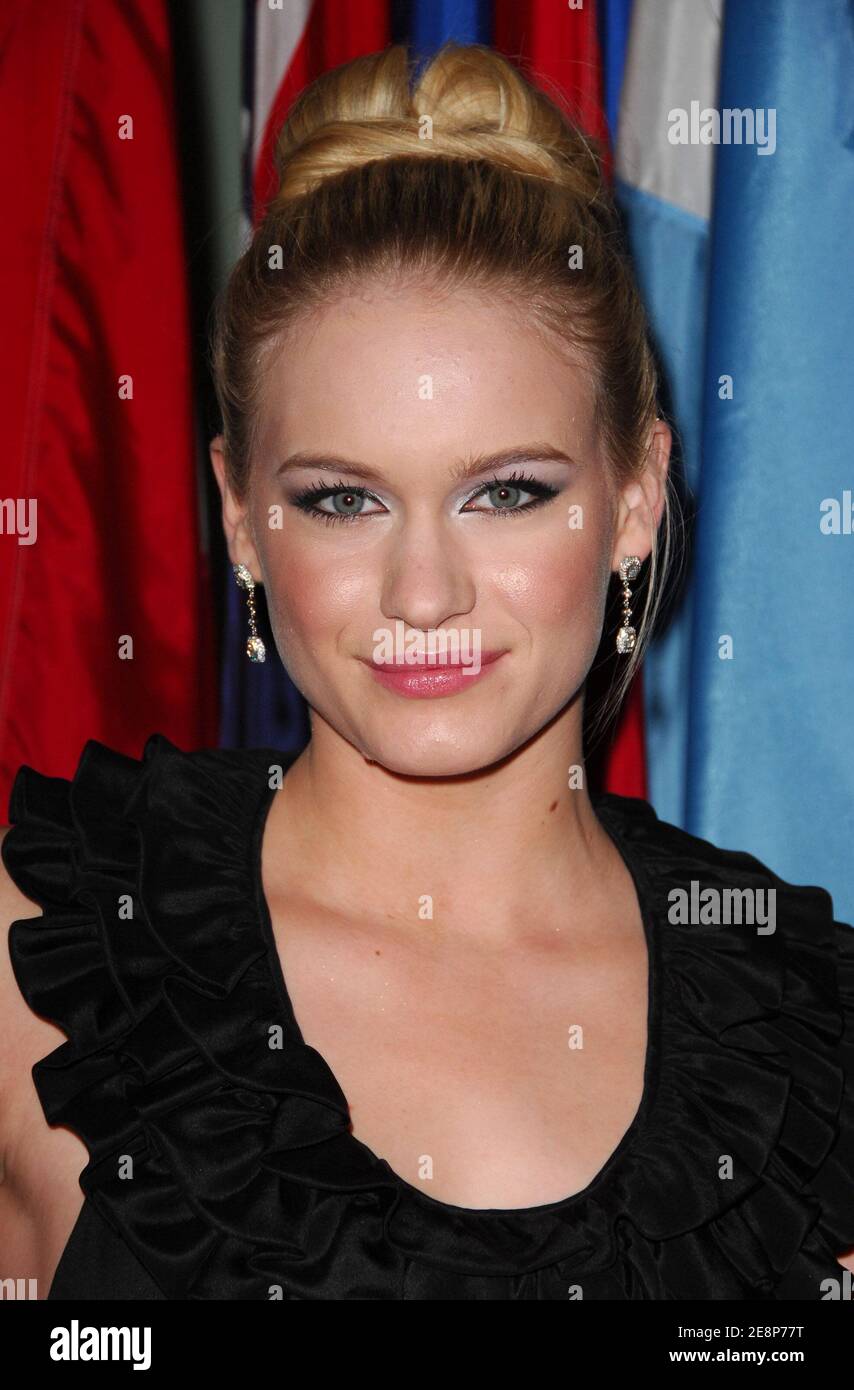 Actress Leven Rambin attends the premiere of 'Trade,' held at the ...