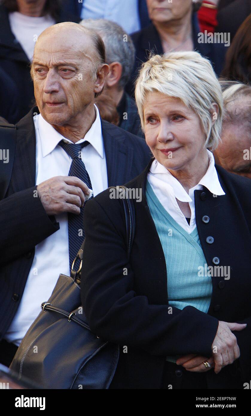 Pierre Bonte and Daniele Gilbert leave Saint-Jean Cathedral after the  funeral mass of TV anchor Jacques Martin, in Lyon, France on September 20,  2007. Photo by Bernard-Dargent-Khayat-Nebinger/ABACAPRESS.COM Stock Photo -  Alamy