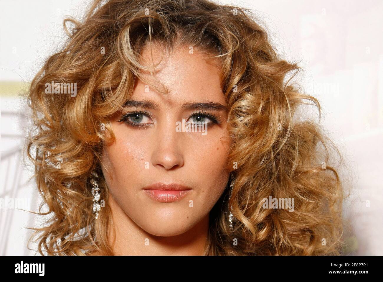 Vahina Giocante attends the premiere of '99 F', held at the Gaumont Marignan theater in Paris, France, on September 20, 2007. Photo by Thierry Orban/ABACAPRESS.COM Stock Photo