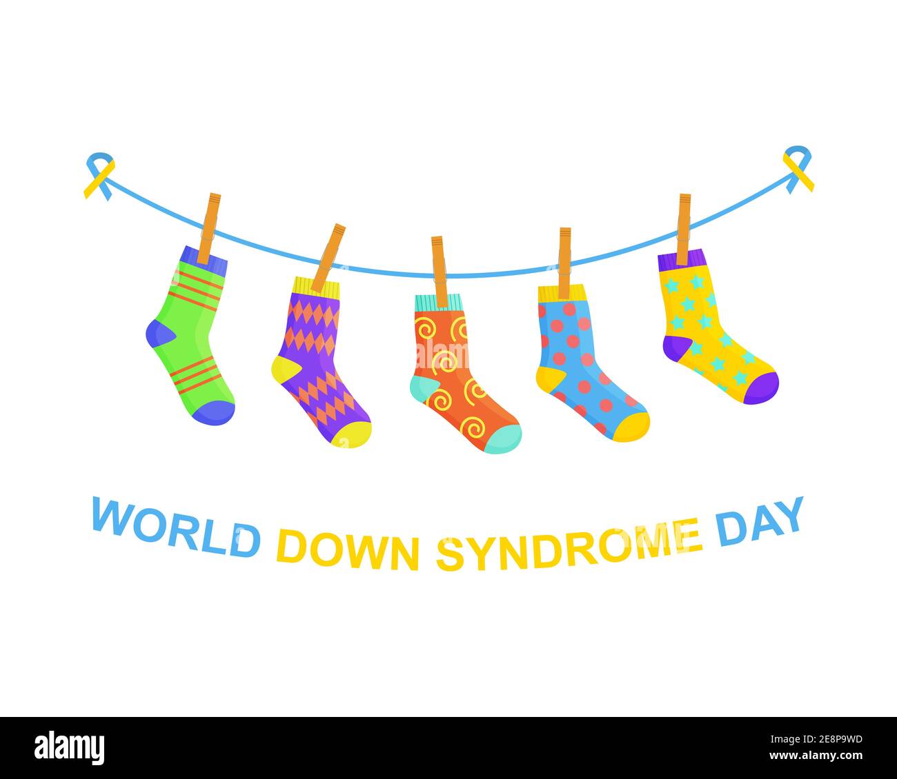 Odd socks day Stock Vector Images Alamy