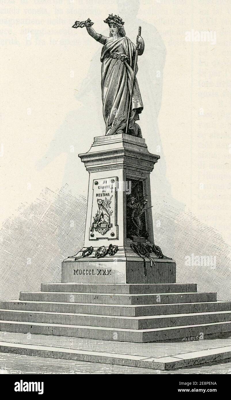 Monumento ai caduti di mentana hi-res stock photography and images - Alamy