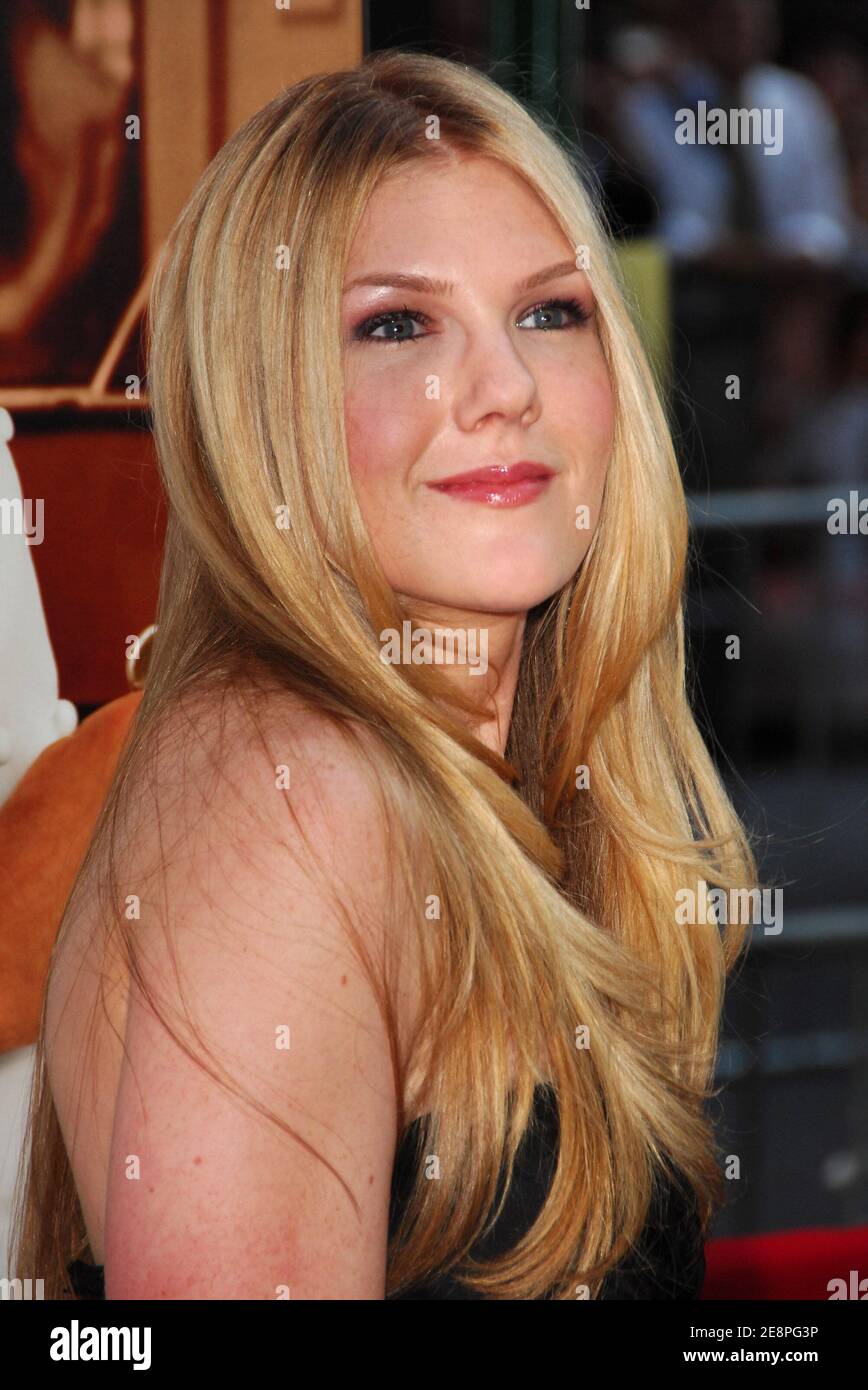 Actress Lily Rabe attends the premiere of 