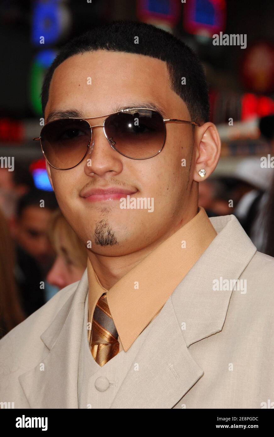 Hector Perez, the grandson of Hector Lavoe, the subject of the film