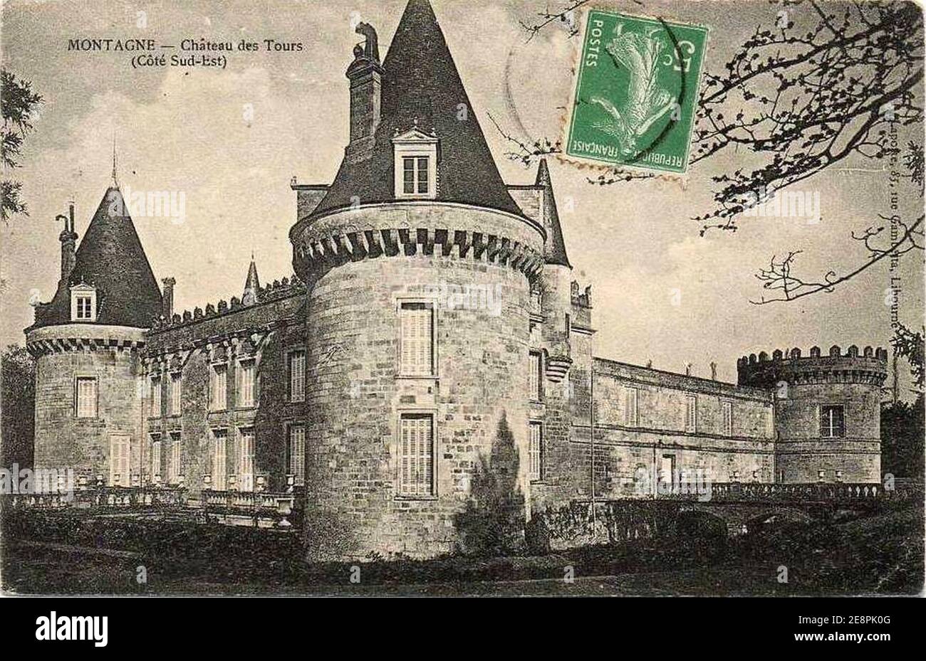 Montagne château des Tours 4 Stock Photo Alamy