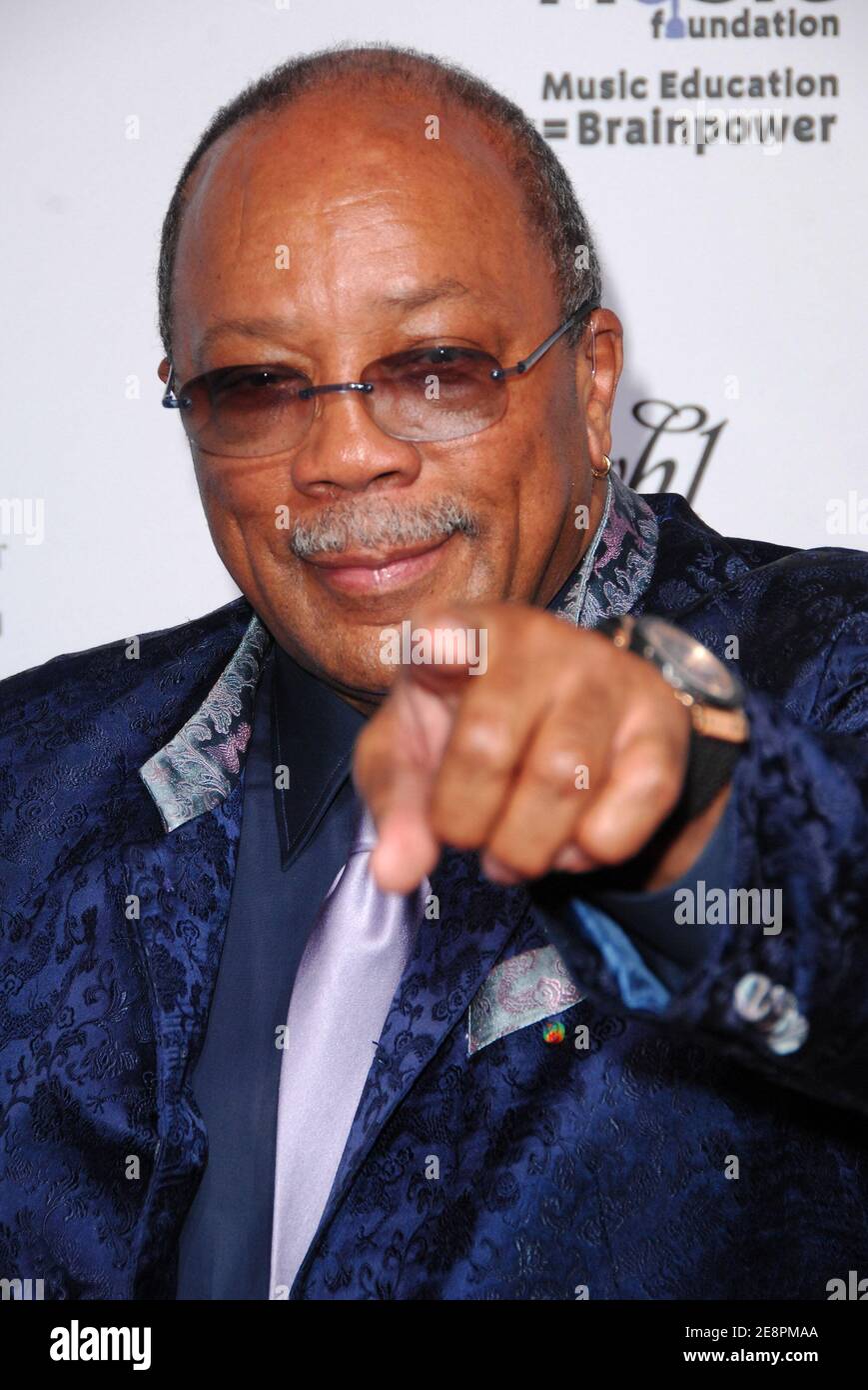 Quincy jones music producer hires stock photography and images Alamy
