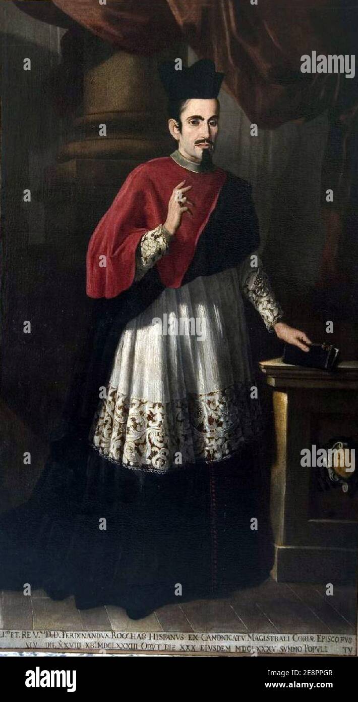 Monsignor Ferdinando De Roxas Stock Photo - Alamy