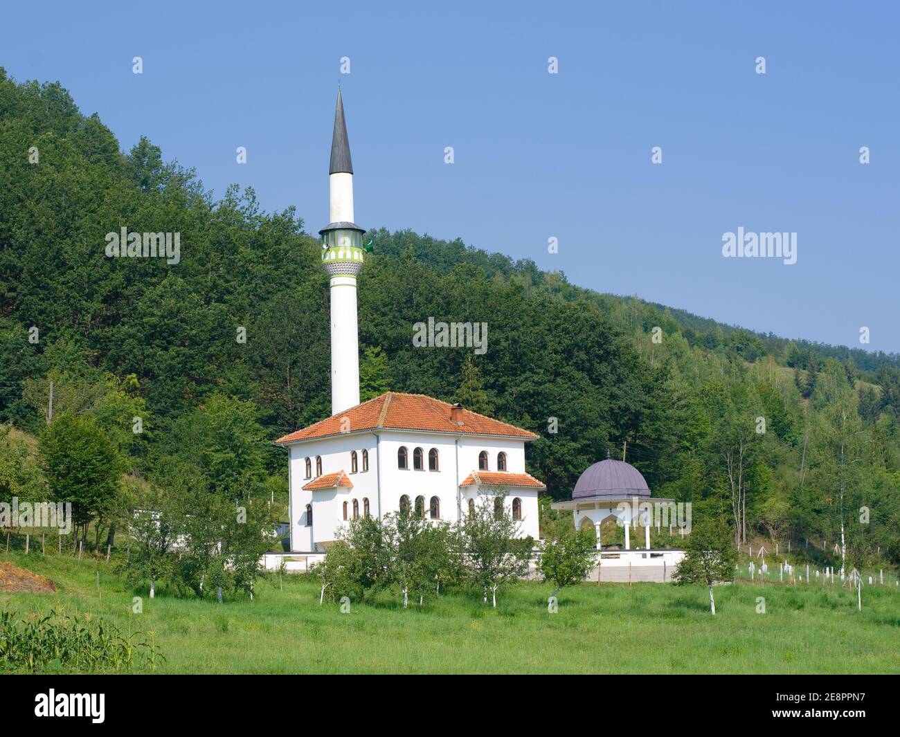 Bele Vode Mosque, Serbia Stock Photo