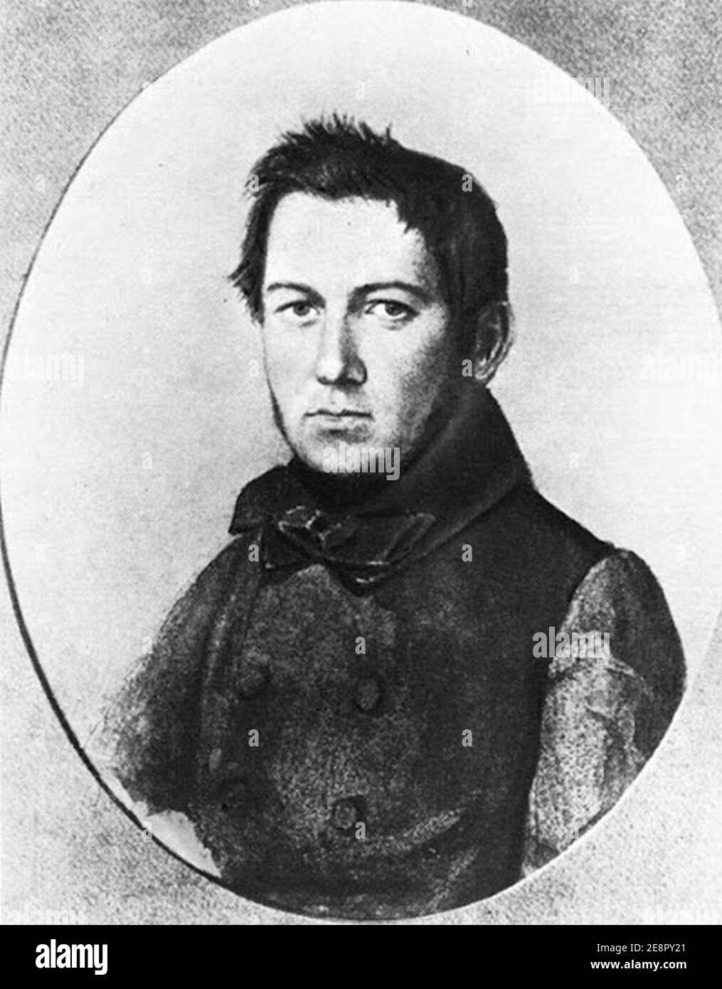 Mikhail Glinka 1840. Stock Photo
