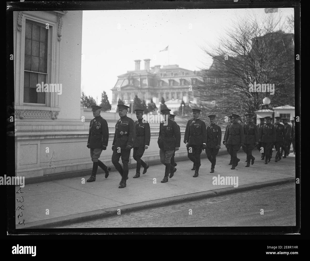 Military officers at White House, Washington, D.C Stock Photo - Alamy