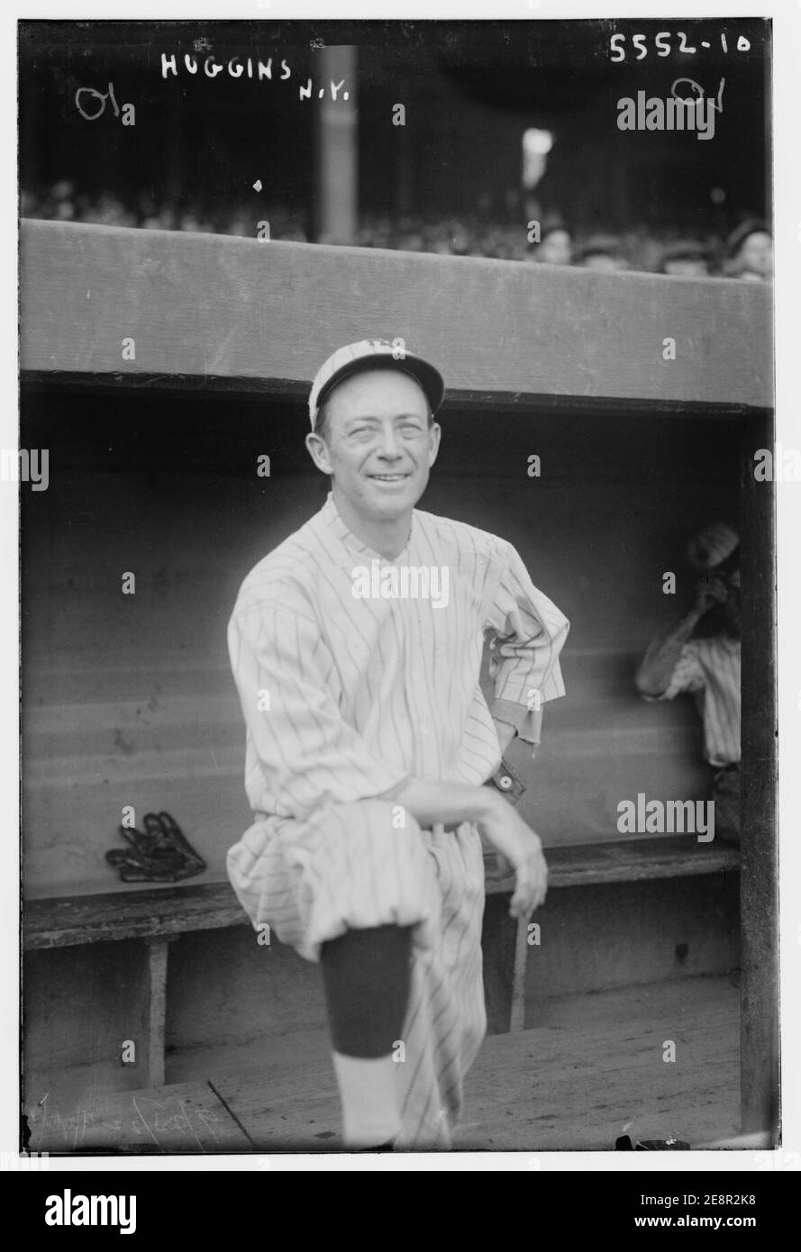 Miller Huggins, manager, New York AL (baseball Stock Photo - Alamy