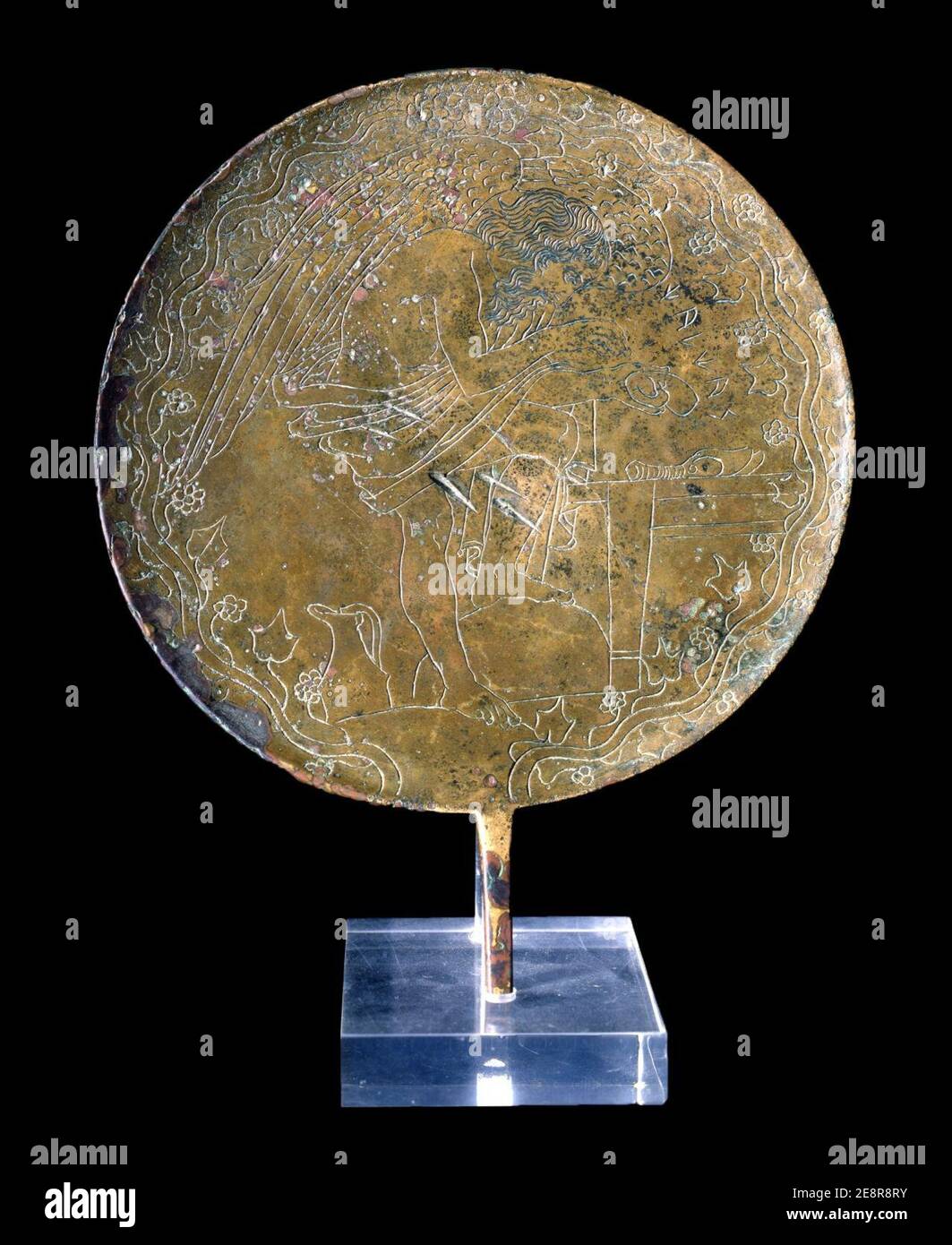Miroir etrusque de calchas hi-res stock photography and images - Alamy