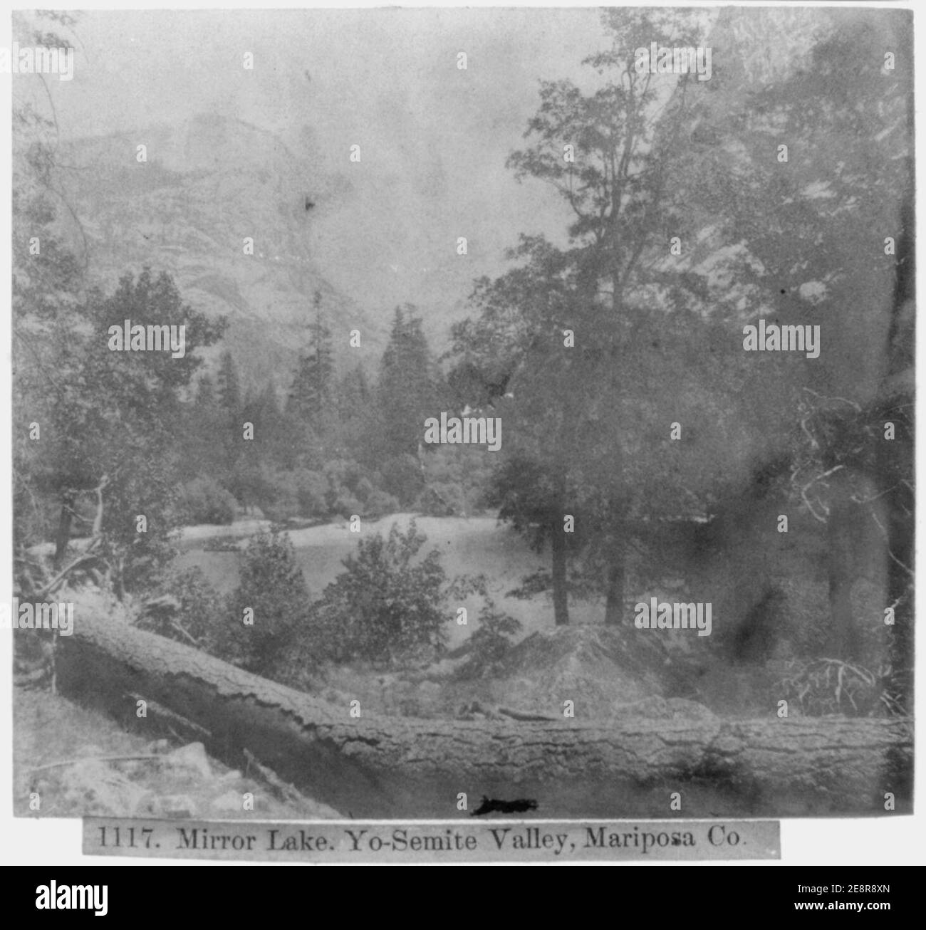 Mirror Lake Yosemite Valley, Mariposa County Stock Photo Alamy