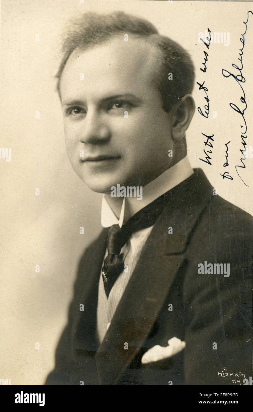 Mischa Elman, violinist Stock Photo Alamy