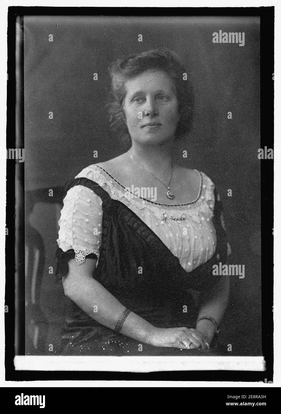 Miss Agnes Slack, England Stock Photo