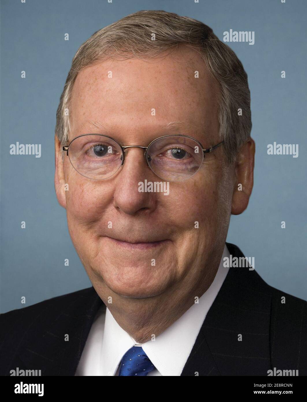 Mitch McConnell, official portrait, 112th Congress Stock Photo - Alamy