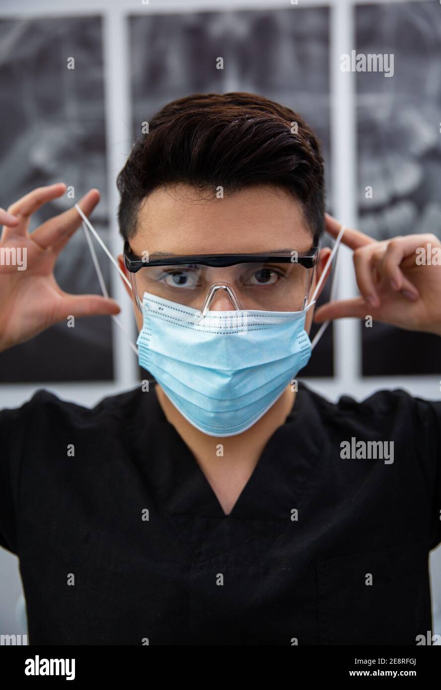 Close up view medical worker hi-res stock photography and images - Alamy
