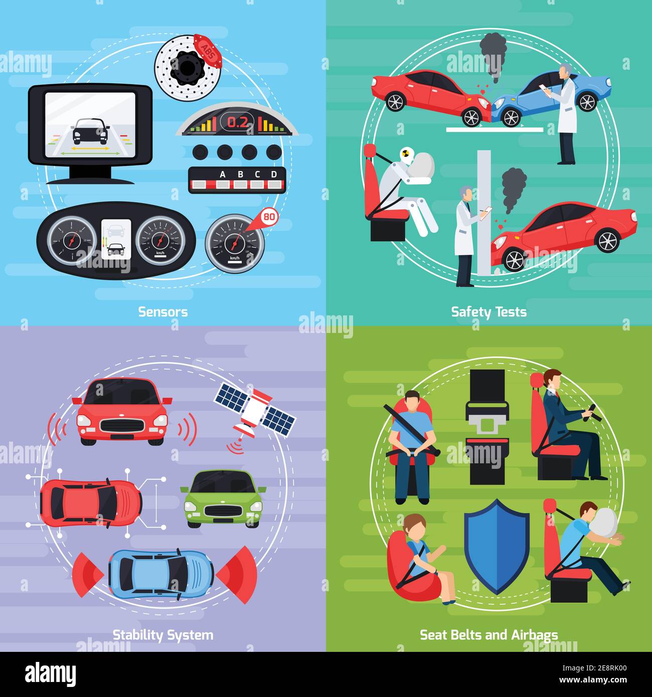 Car outlet safety items