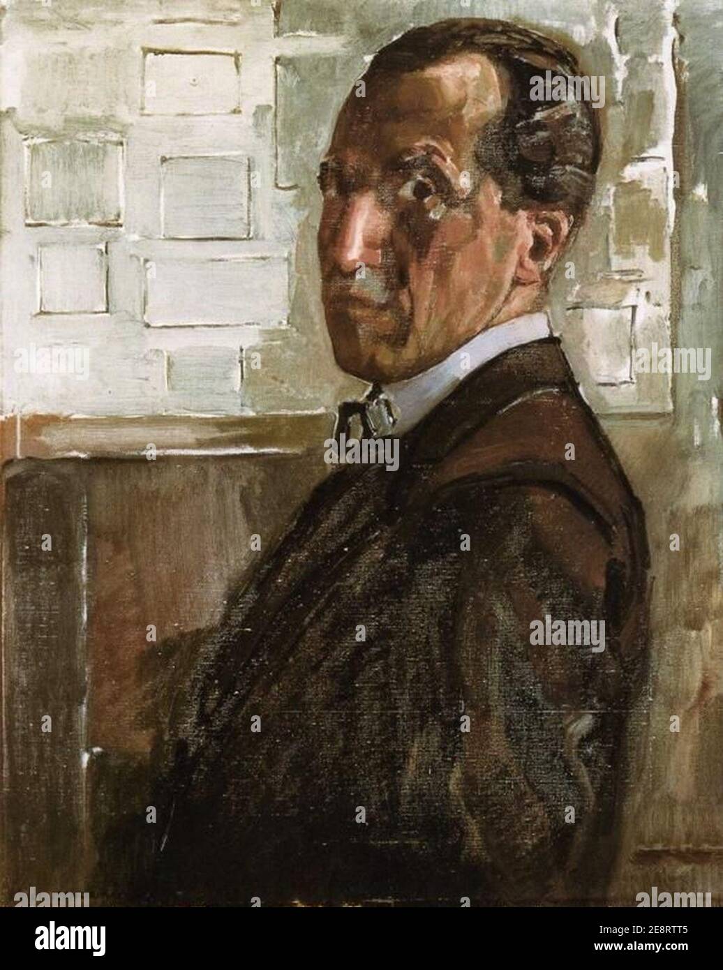 mondrian-zelfportret-1918-stock-photo-alamy