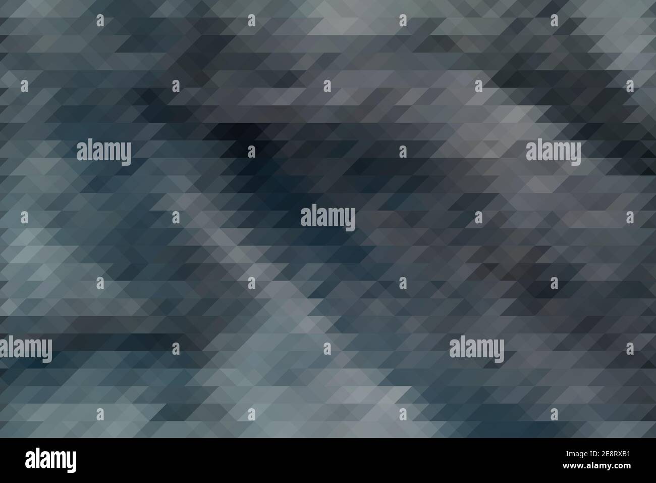 Colourful abstract triangles pixel background Stock Photo