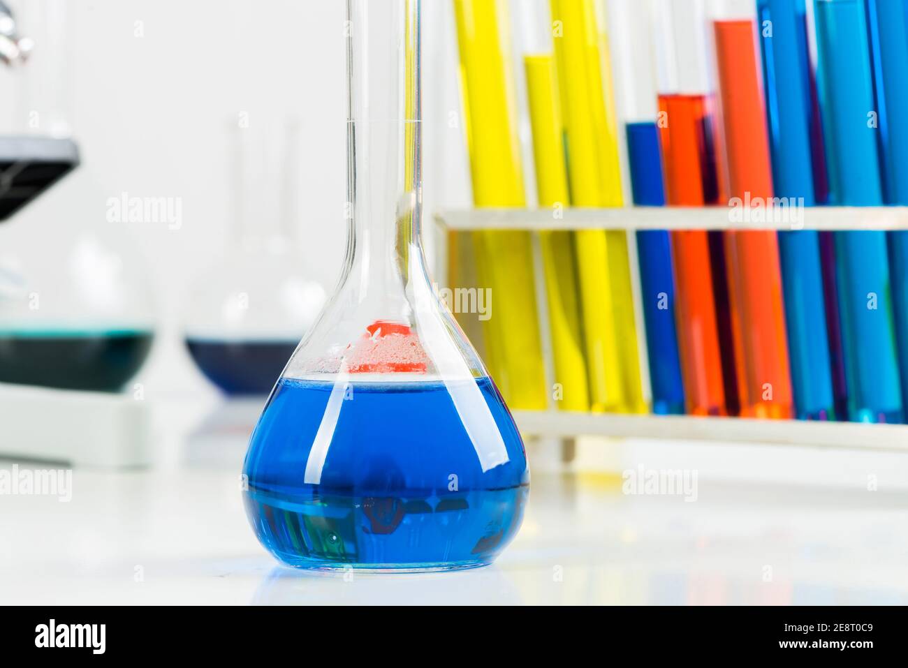 Organic chemistry laboratory analysis and testing Stock Photo - Alamy