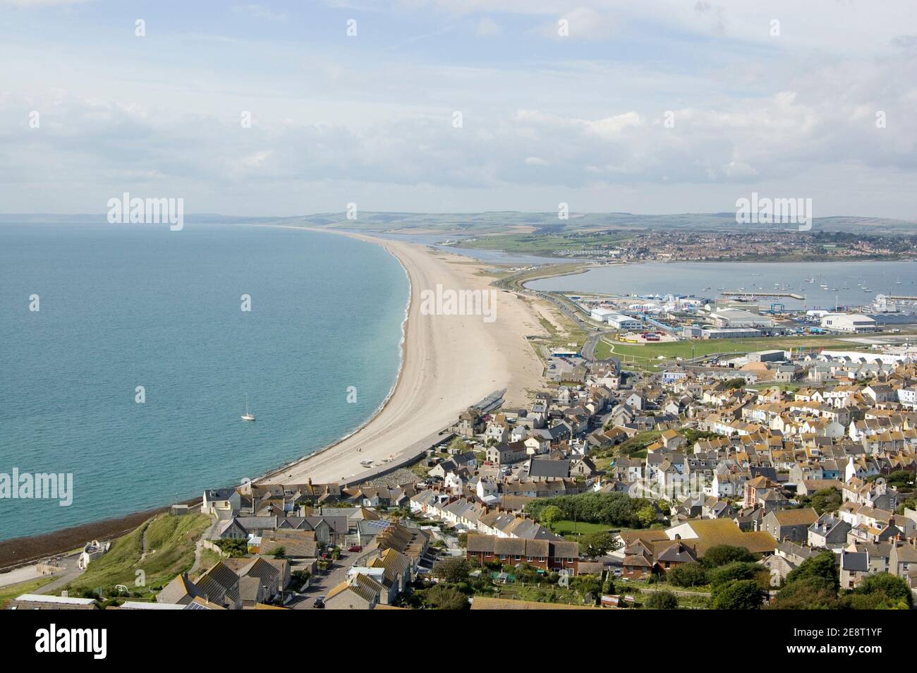 Britain from the Air - Chesil Beach