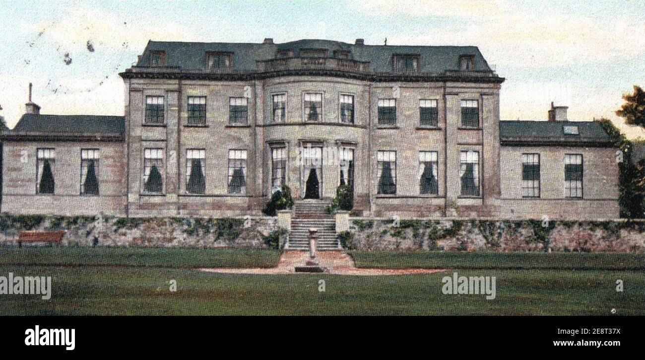 Montgreenan House, Kilwinning Stock Photo Alamy