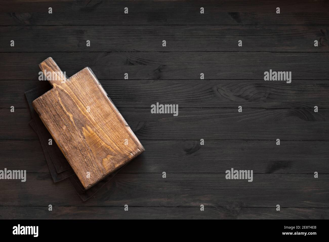 Premium Photo  Wood plank board on wooden table.