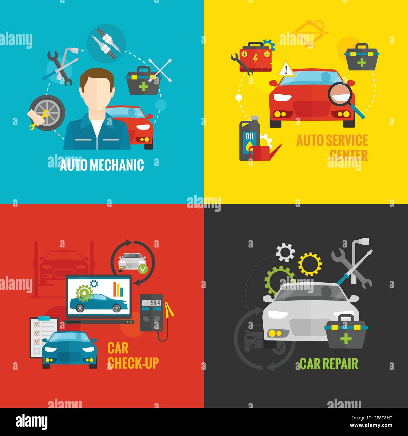 Car mechanic design deals