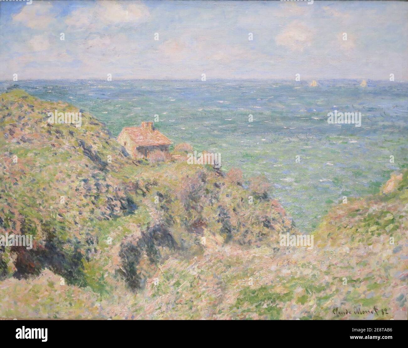 The at Varengeville by Claude 1882 Stock Photo Alamy