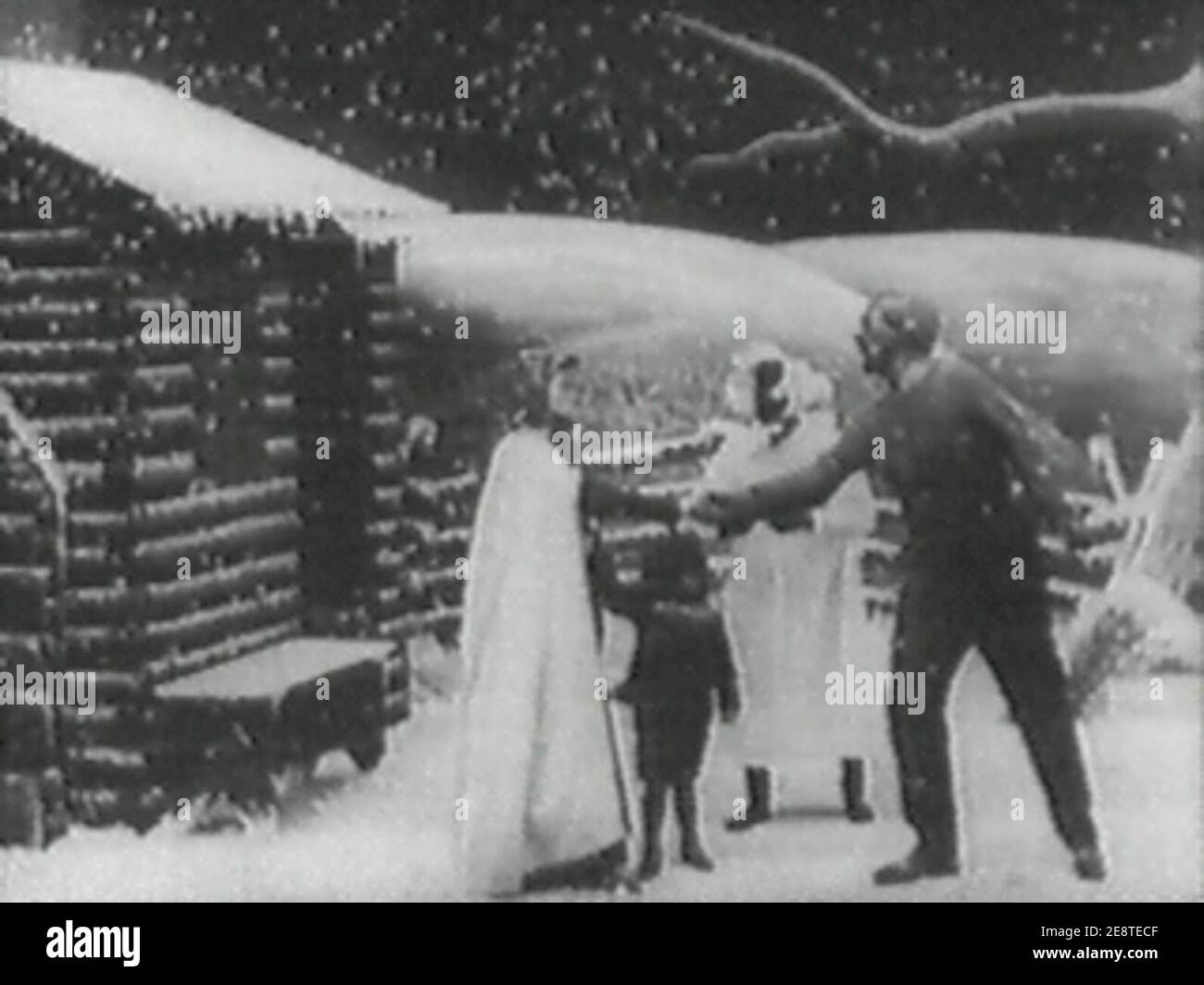 Still from Edwin S. Porter's 1903 Stock Photo