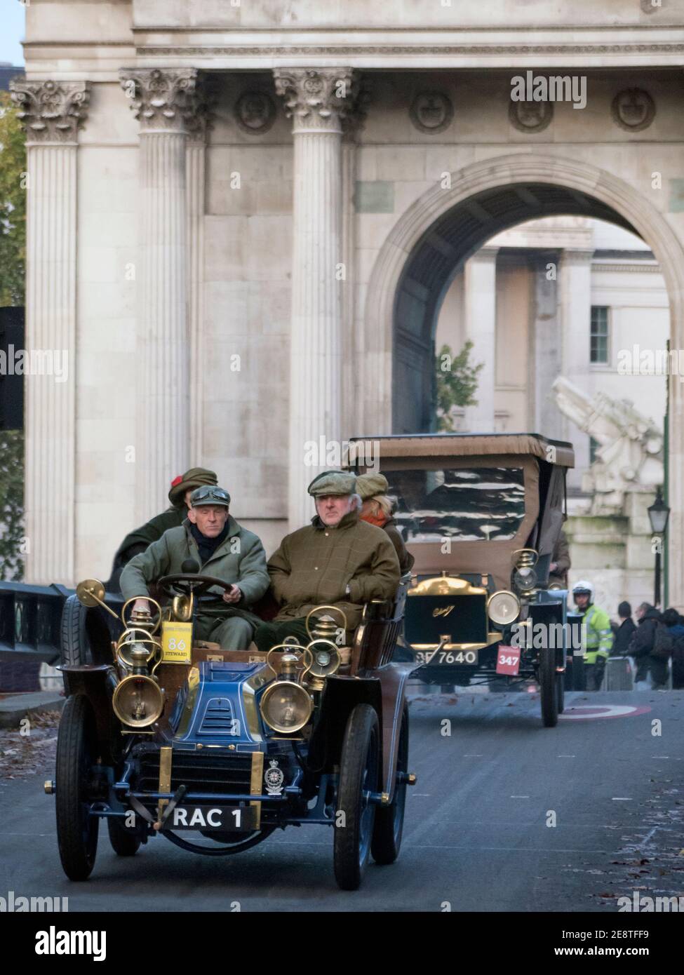 London to Brighton Veteran car run. 2019 Stock Photo
