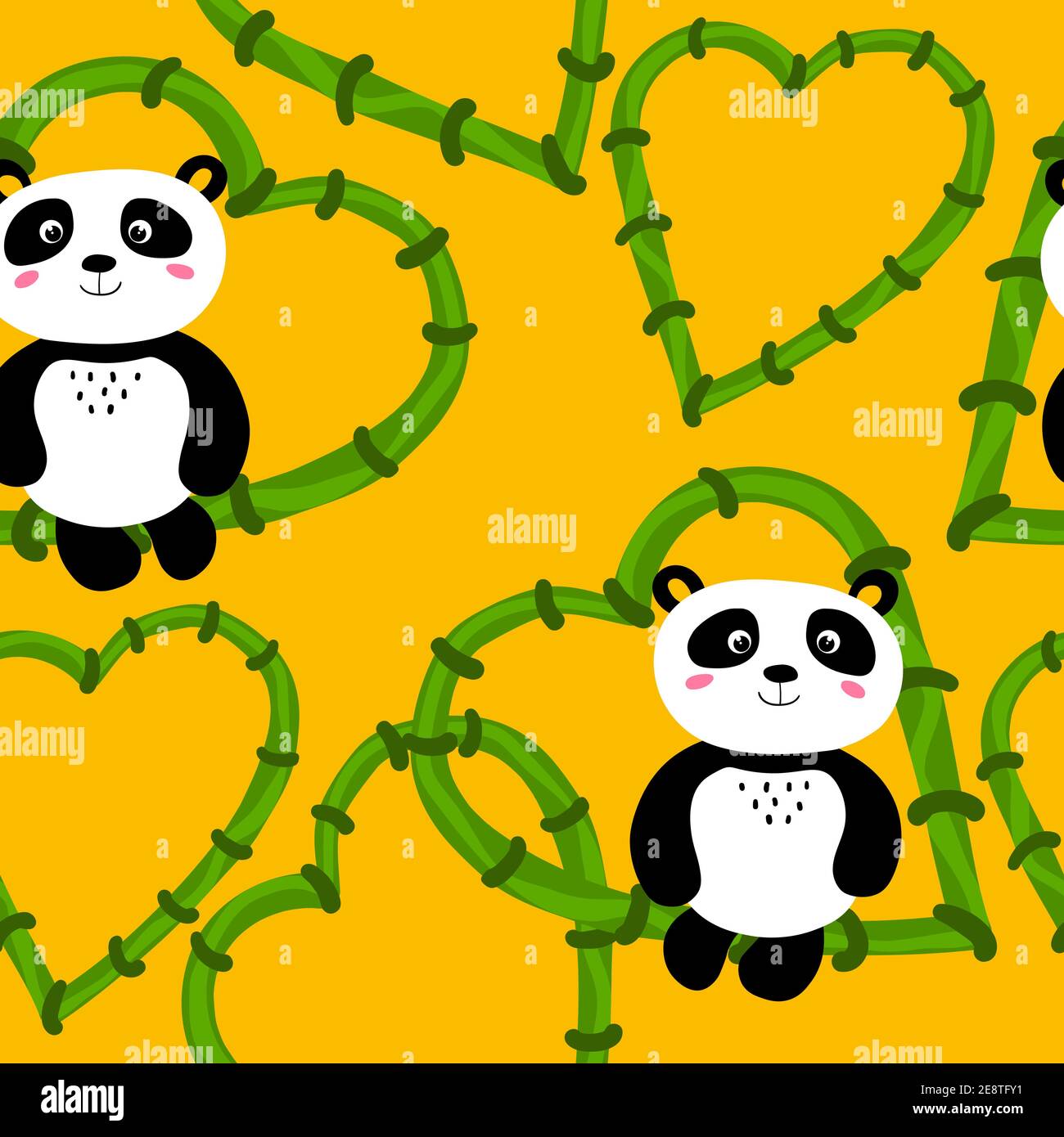 Seamless Pattern With Cute Panda Baby On Color Background Funny Asian Animals Card Postcards For Kids Flat Vector Illustration For Fabric Textile Stock Vector Image Art Alamy Seamless Pattern With Cute Panda Baby On Color Background Funny Asian Animals Card Postcards For Kids Flat Vector Illustration For Fabric Textile Stock Vector Image Art Alamy