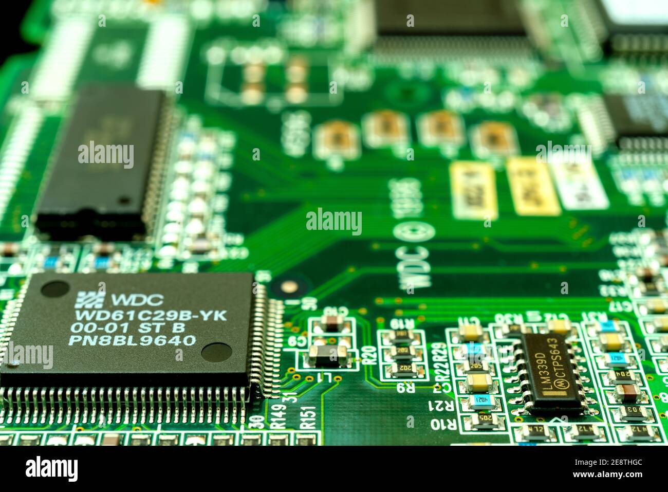 Techy Computer Board Tech computer component hi-res stock photography and images - Alamy