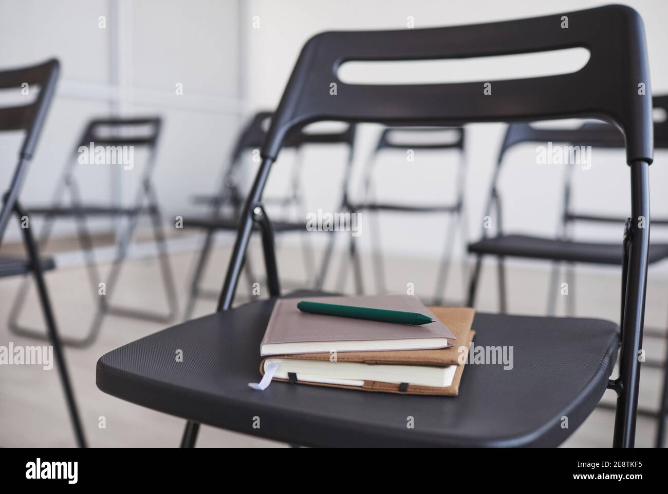 High school classroom empty chair hi-res stock photography and images ...