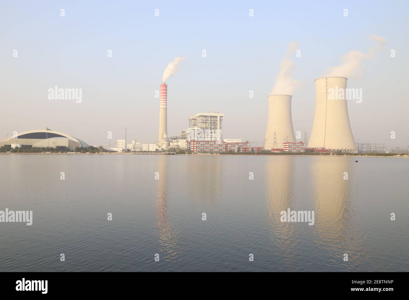 Islamabad. 26th Jan, 2021. Photo taken on Jan. 26, 2021 shows a view of  Sahiwal coal-fired power plant in Sahiwal, Pakistan. TO GO WITH "World  Insights: Chinese, Pakistani staff of CPEC power