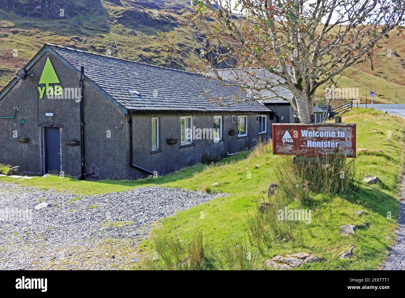 Honister Hause YHA hostel Stock Photo