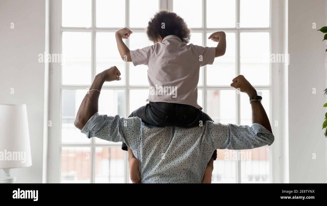 African american man rear view hi-res stock photography and images - Alamy