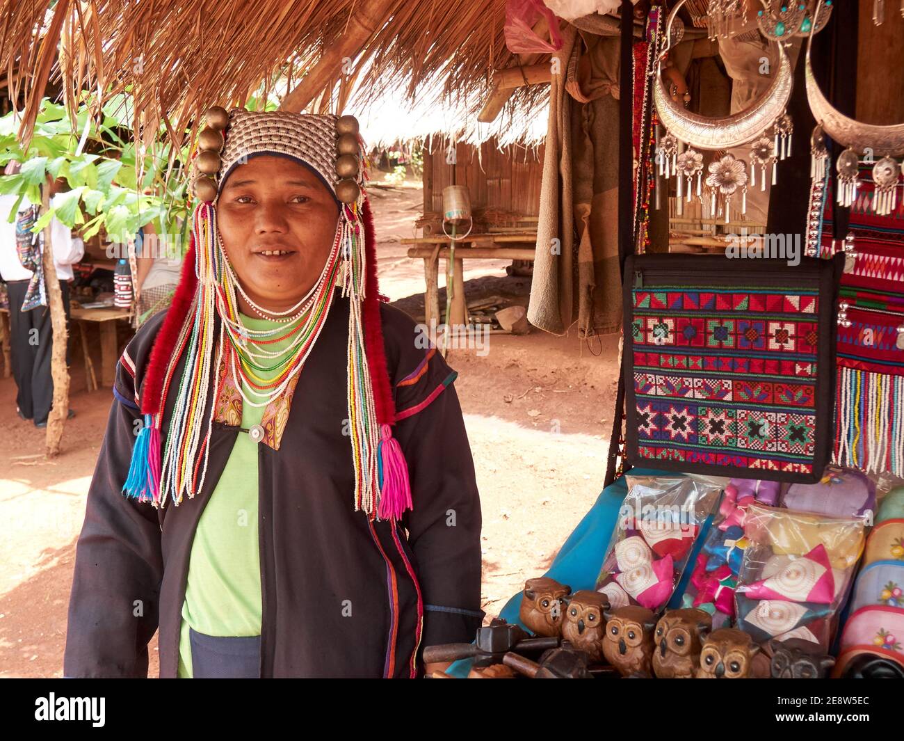 Ethnic akha women in tribal hi-res stock photography and images - Alamy