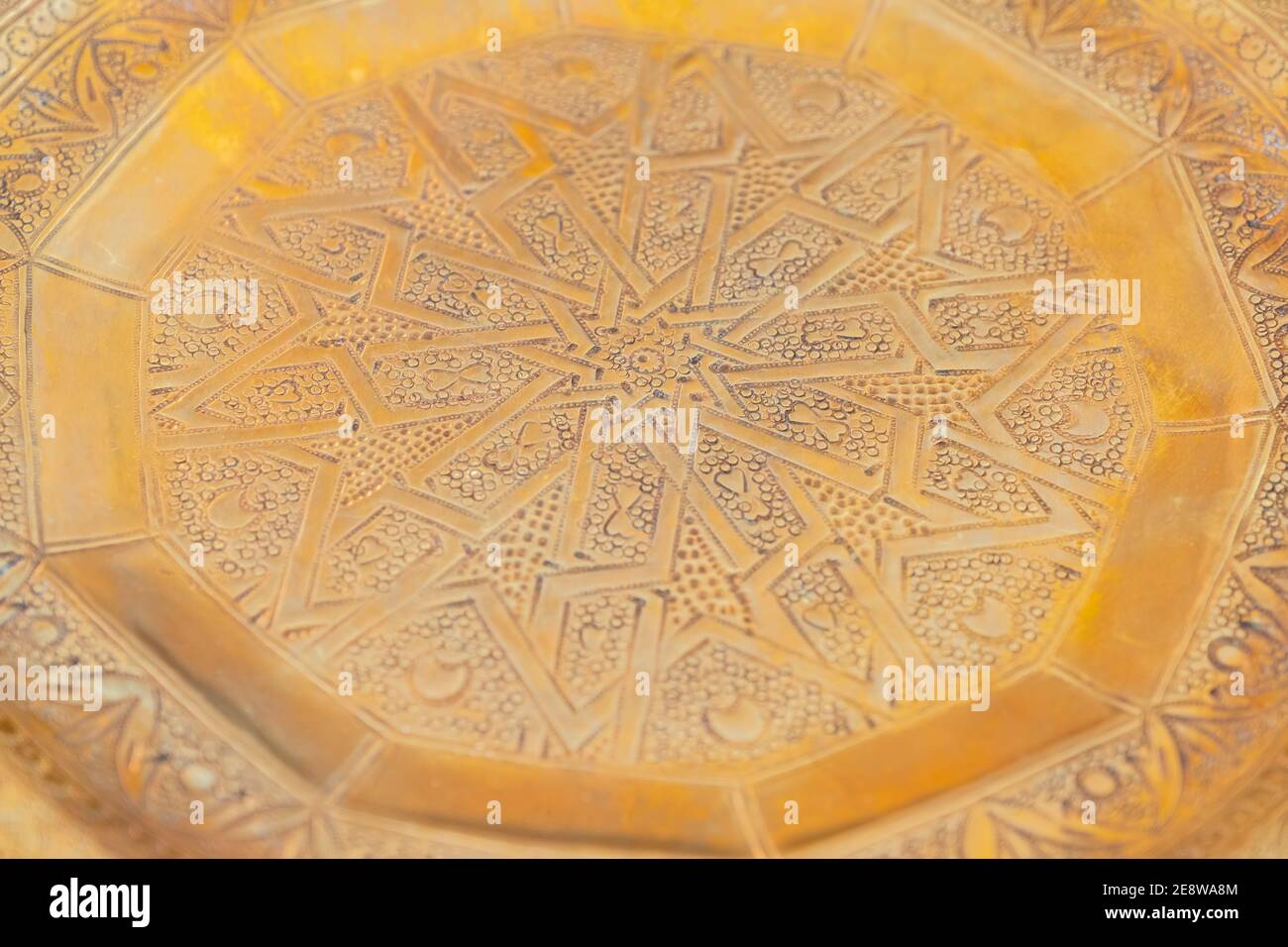 Traditional arabian tray Stock Photo Alamy