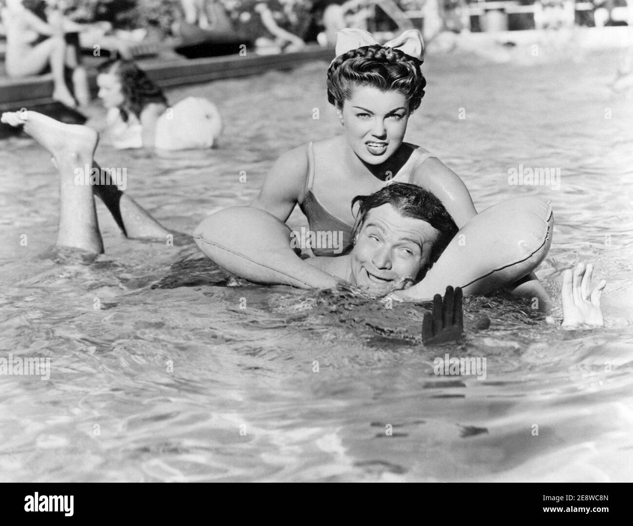Esther Williams. American competitive swimmer and actress born