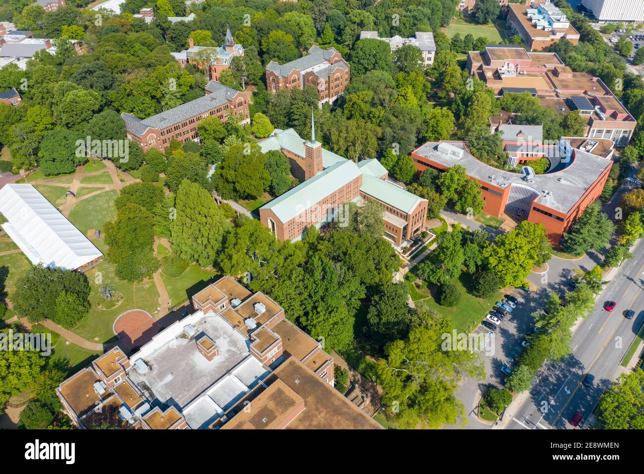 Vanderbilt University Divinity School, Vanderbilt University, Nashville, TN, USA Stock Photo