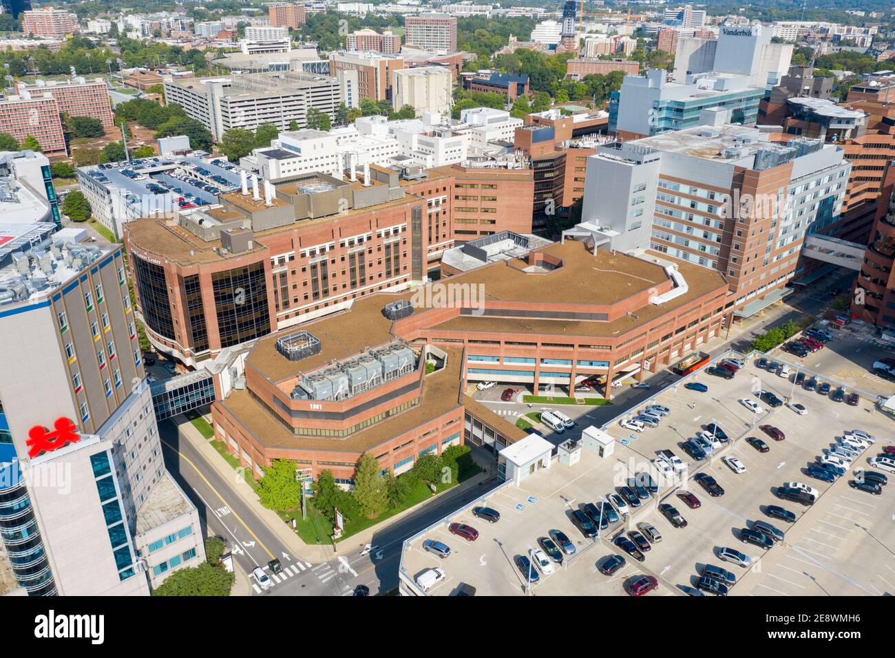 VUMC, Vanderbilt University Medical Center, Vanderbilt University, Nashville, TN, USA Stock Photo
