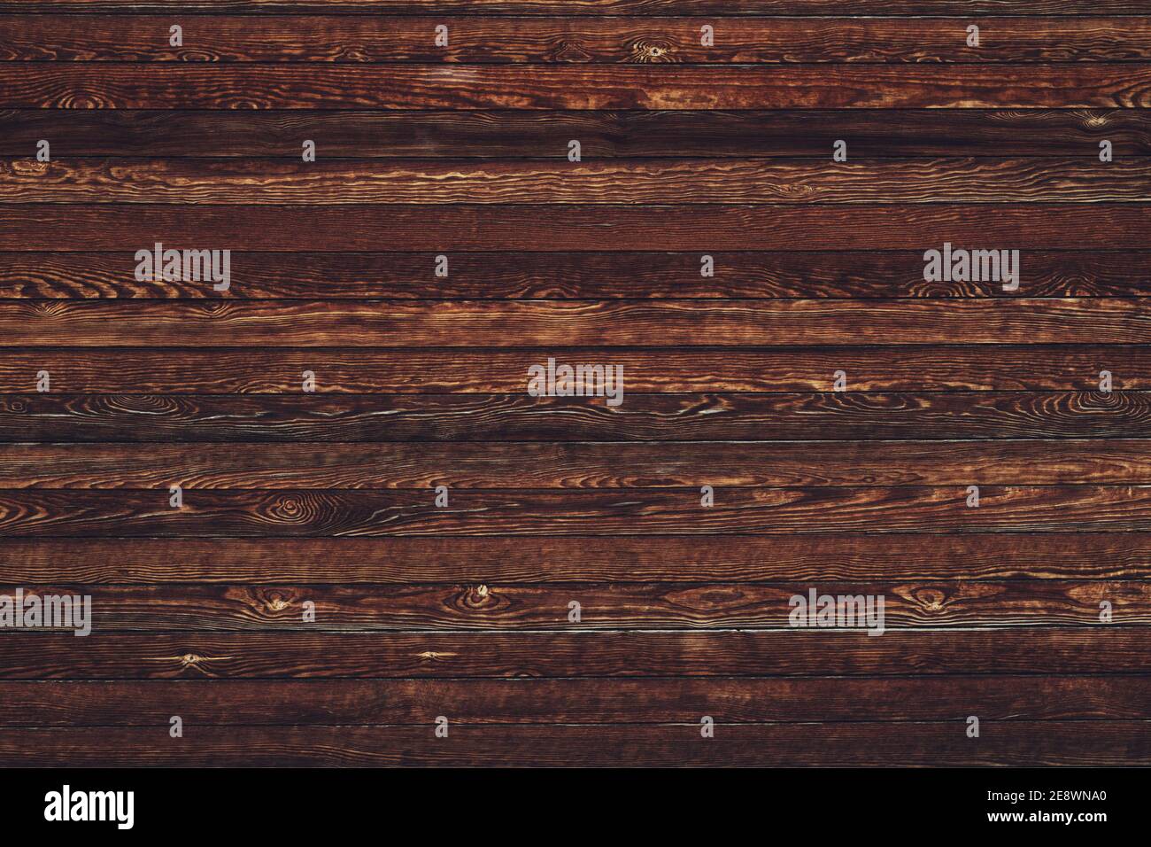 Pattern Pinewood Brown wooden plank wall texture as background, worn pinewood boards ...
