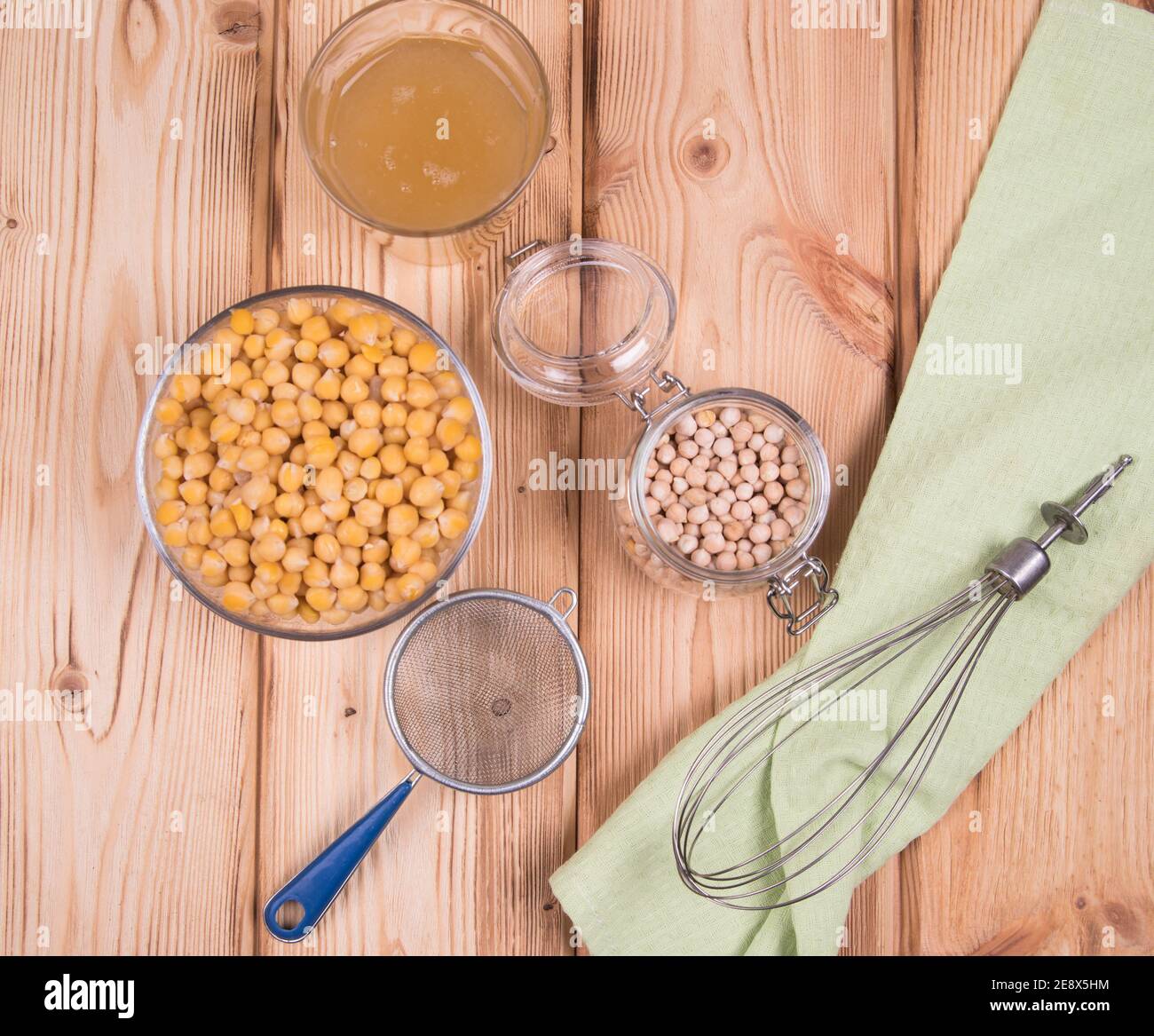 Aquafaba Chickpea Broth Is Used As A Substitute For Eggs In The Preparation Of Many Vegan Dishes Stock Photo Alamy Aquafaba Chickpea Broth Is Used As A Substitute For Eggs In The Preparation Of Many Vegan Dishes Stock Photo Alamy