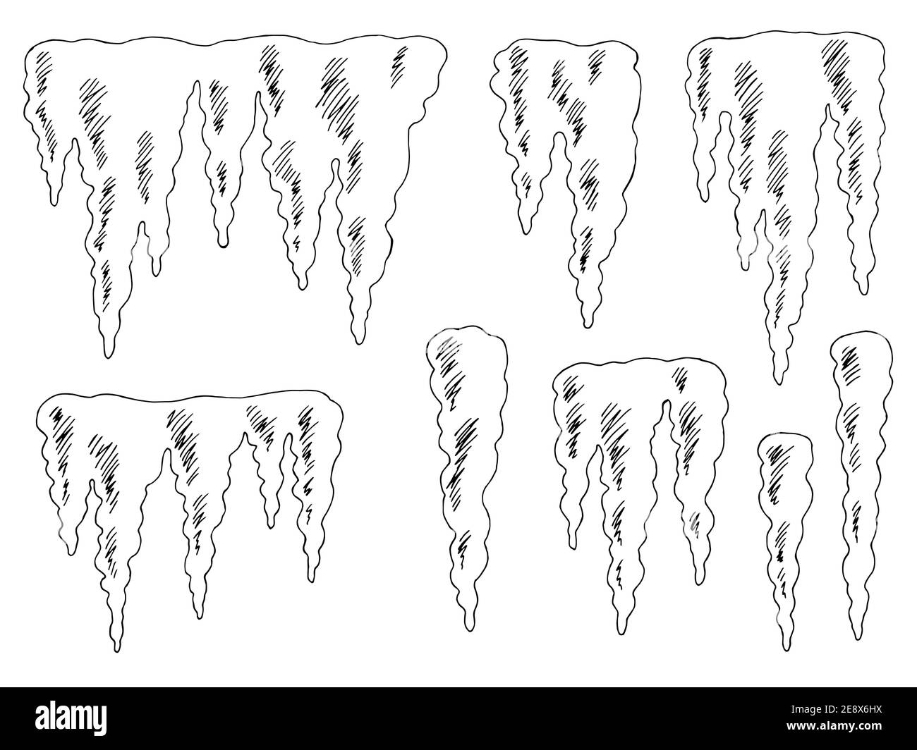 Icicle Coloring Printable Coloring Pages