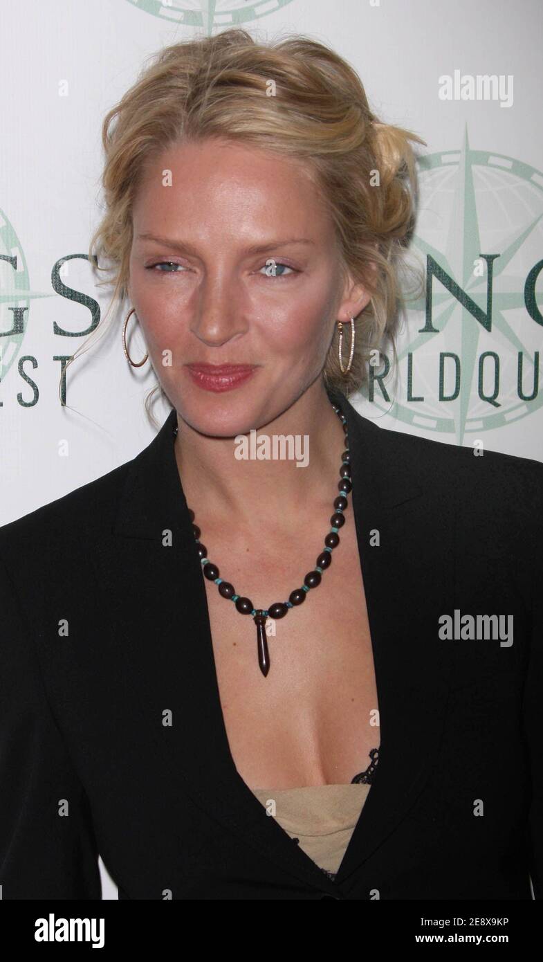 Uma Thurman 03-05-08 Photo By John Barrett/PHOTOlink / MediaPunch Stock ...
