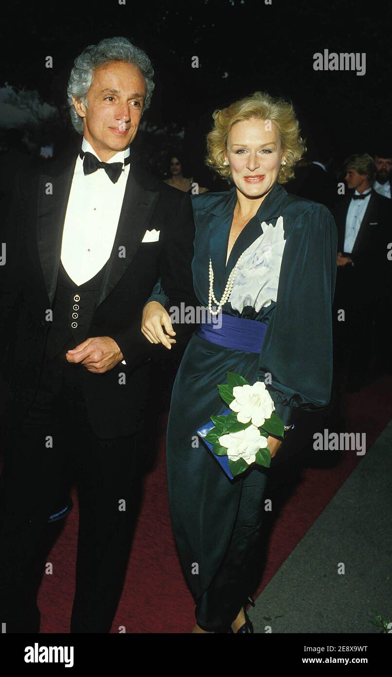 Glenn Close And James Marlas at the 57th Academy Awards on March 25