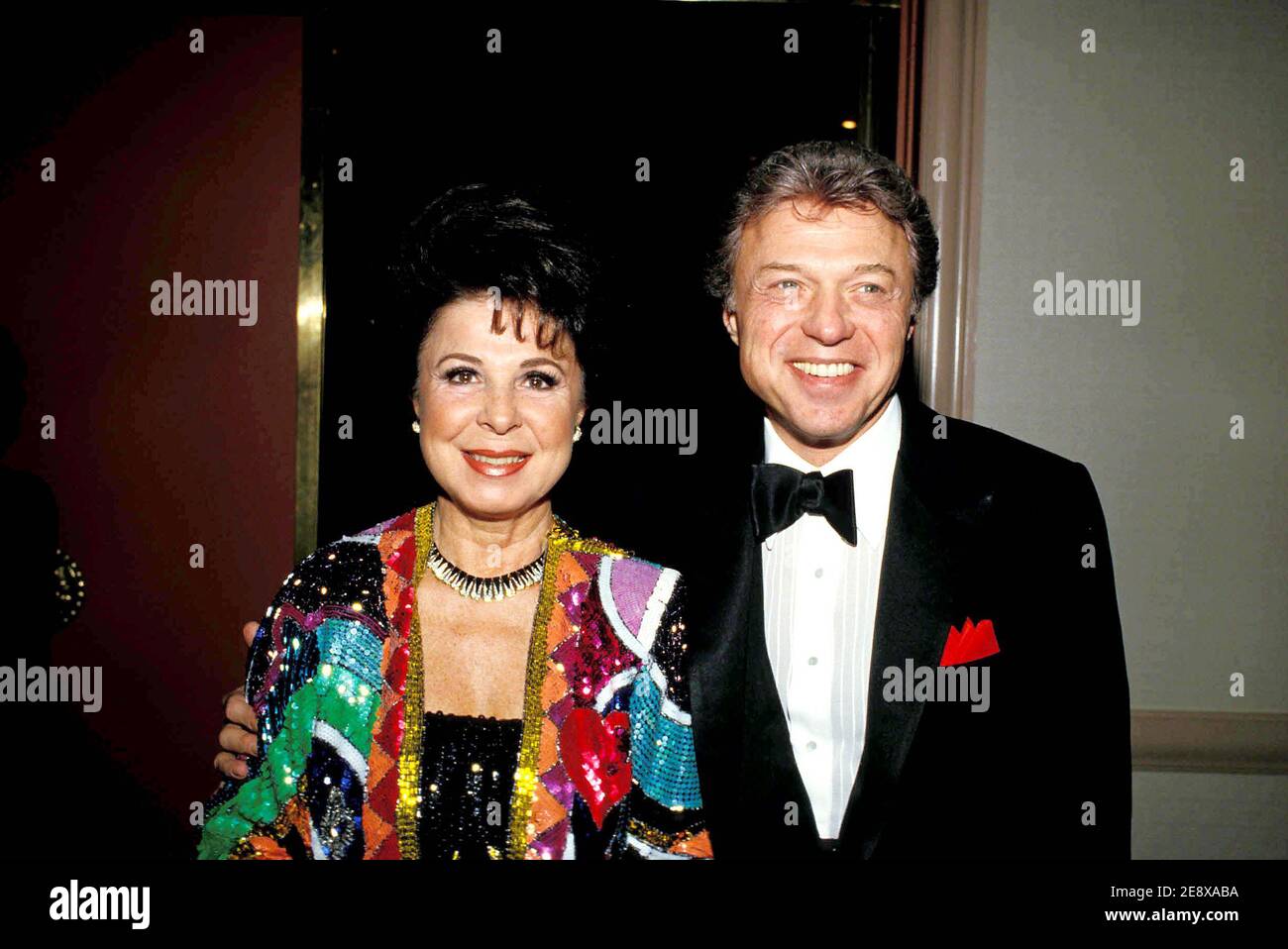 Eydie Gorme And Steve Lawrence 1987 Credit: Ralph Dominguez/MediaPunch