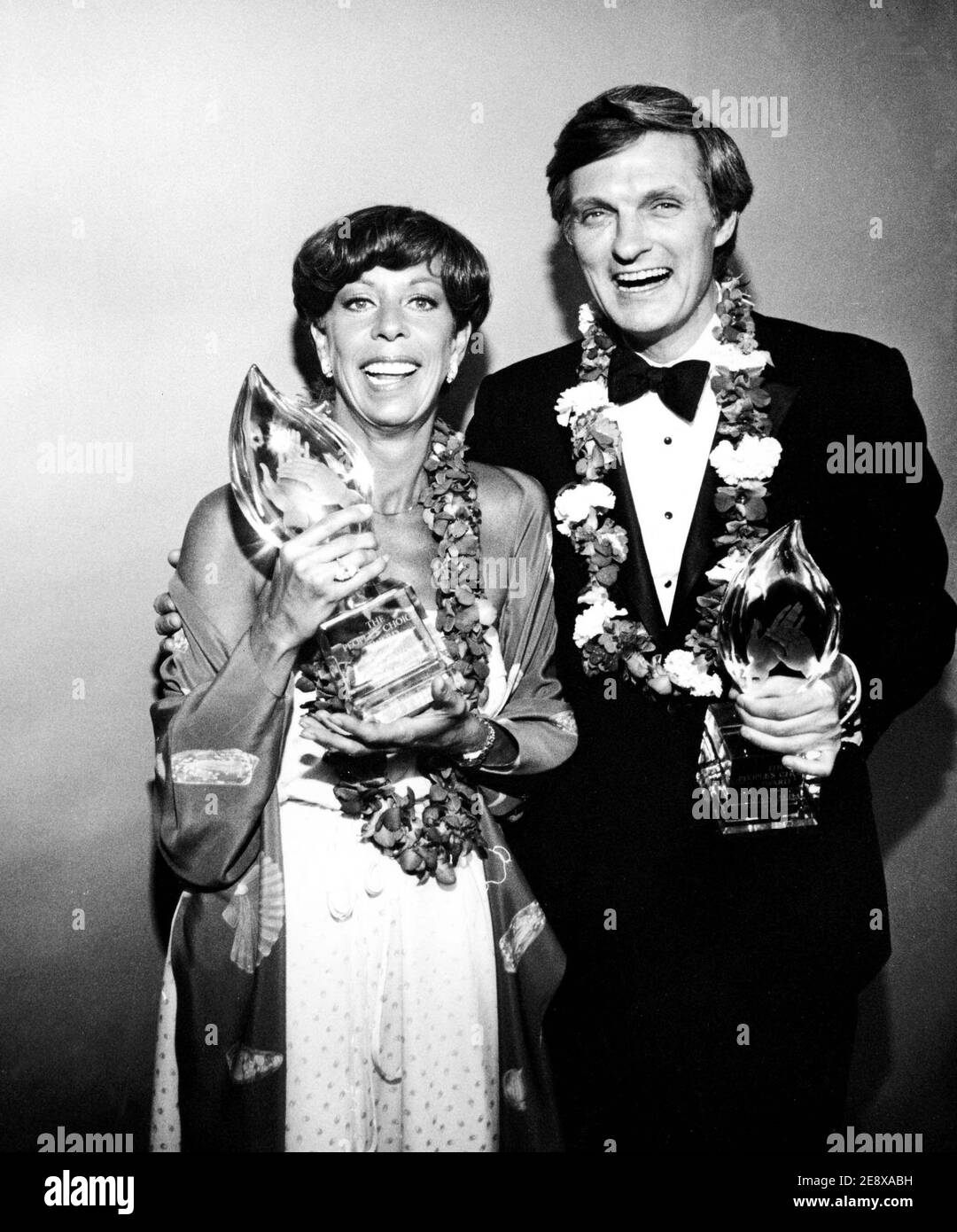 Carol Burnett And Alan Alda At The People's Choice Awards 3/9/1981